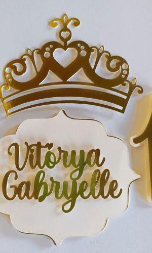 Arquivo De corte topo Coroa princesa+brinde