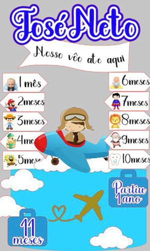 Arquivo de Corte Topo de Bolo Aviador