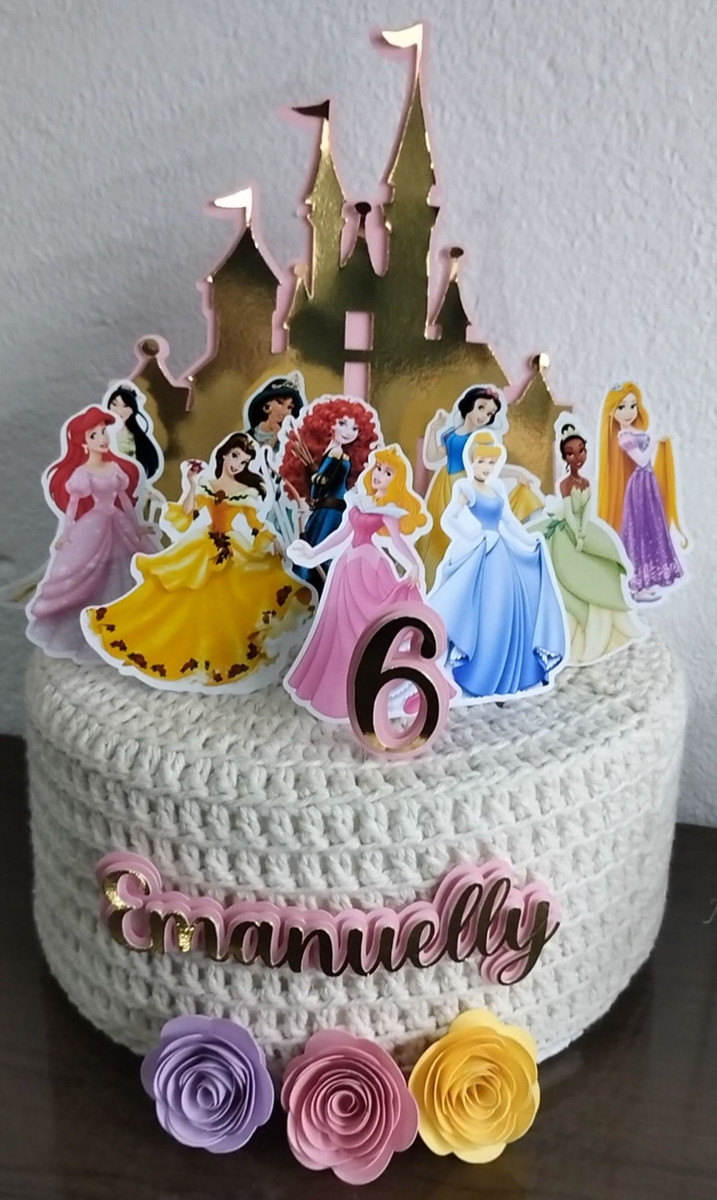 Arquivo de Corte Topo de Bolo Barbie + 4 - Imagem 4