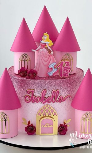 Arquivo de Corte Topo de Bolo Bela Adomercida Castelo 3d 001