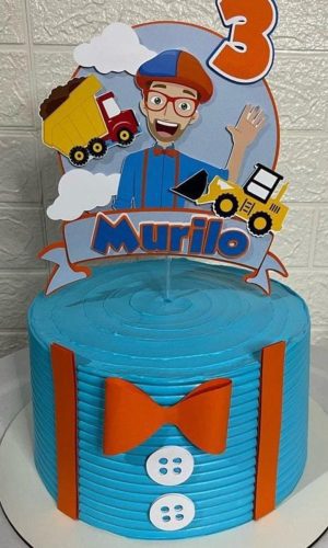 Arquivo de Corte Topo de Bolo Blippi