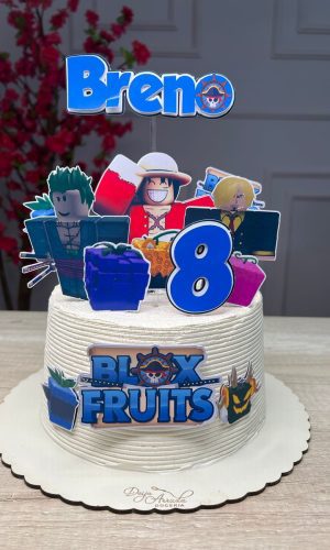 Arquivo de Corte Topo de Bolo Blox Fruits