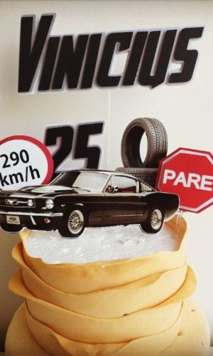 Arquivo de corte topo de bolo carro
