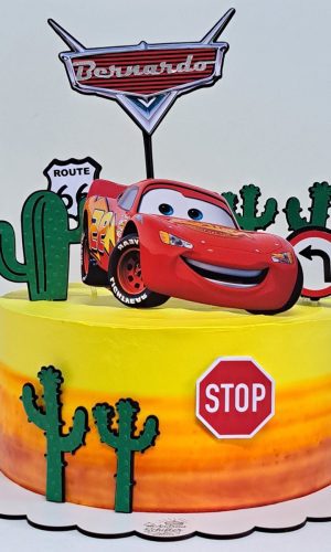 Arquivo de Corte - Topo de Bolo Carros