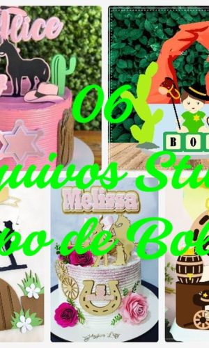 Arquivo de Corte Topo de Bolo - Country