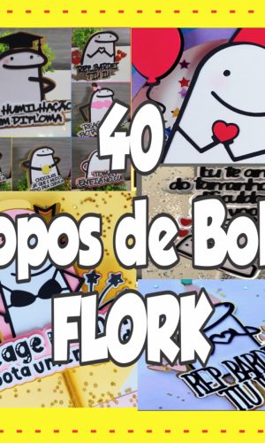 Arquivo de Corte Topo de Bolo Flork