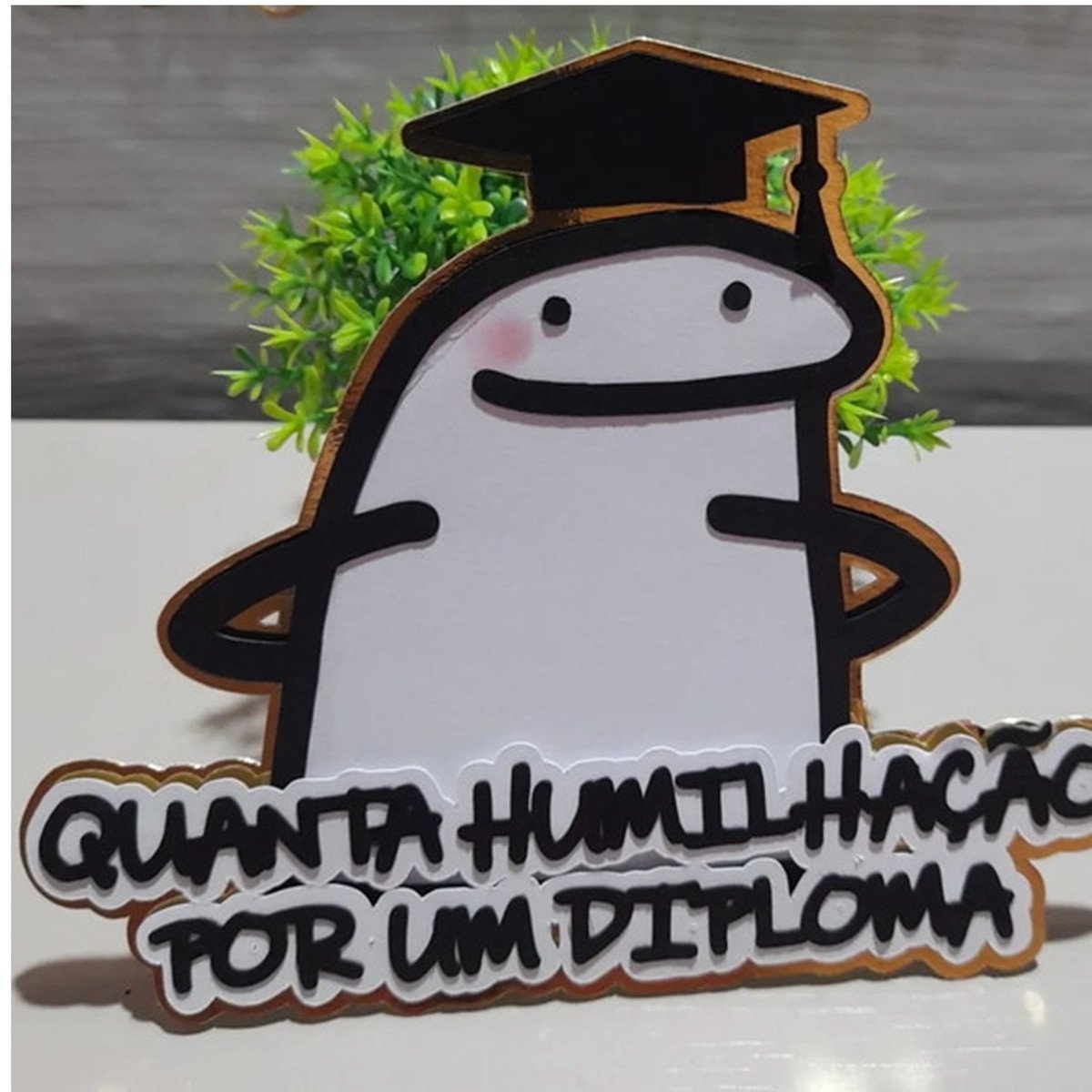 Arquivo de Corte Topo de Bolo Flork Formatura