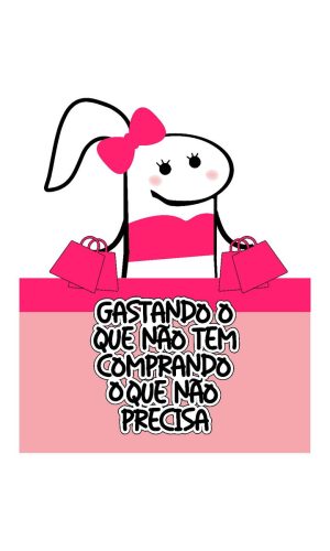 Arquivo de Corte Topo de Bolo Flork Gastando o Que Não Tem