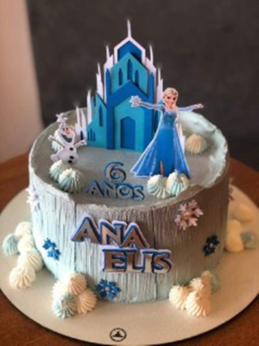 Arquivo de Corte topo de bolo frozen (117)