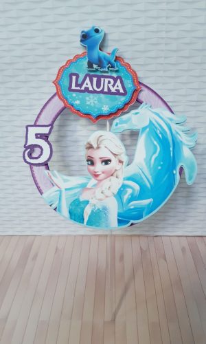 Arquivo de Corte topo de bolo Frozen 2 01 - Studio e PDF