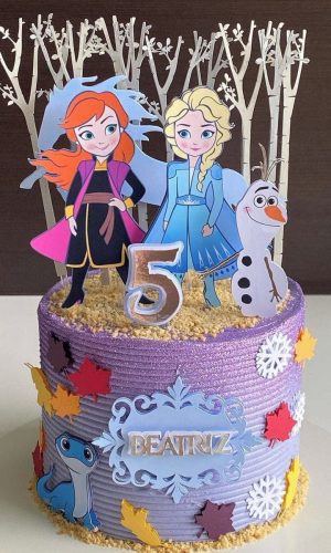 Arquivo De Corte Topo De Bolo Frozen 2