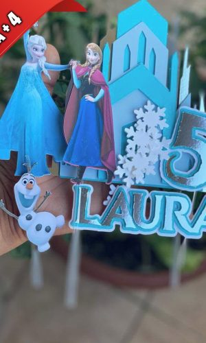 Arquivo de Corte Topo de Bolo Frozen