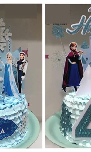Arquivo de corte Topo de bolo Frozen compre 1 e ganhe 5