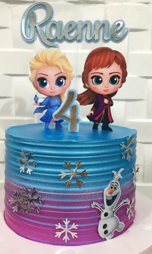 Arquivo de Corte Topo de Bolo Frozen Cut