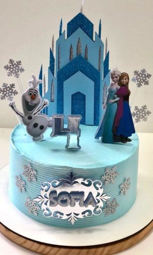 Arquivo de corte topo de bolo frozen