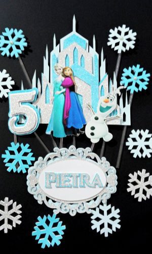 Arquivo de Corte Topo de Bolo Frozen Studio 002