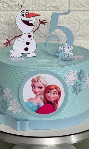 Arquivo de Corte Topo de Bolo Frozen