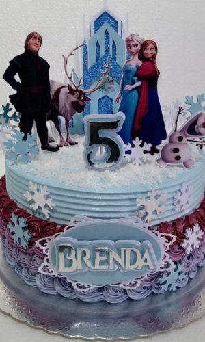 Arquivo de corte Topo de Bolo Frozen