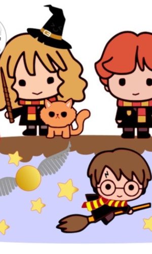 Arquivo de Corte Topo de Bolo Harry Potter