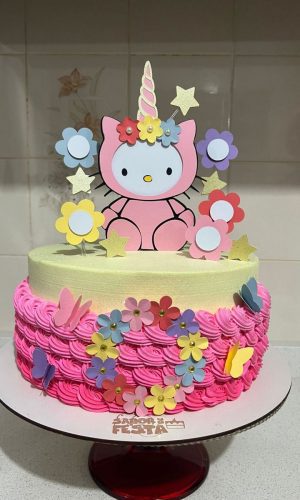 Arquivo De Corte Topo De Bolo Hello Kitty