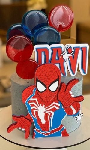 Arquivo De Corte Topo De Bolo Homem Aranha
