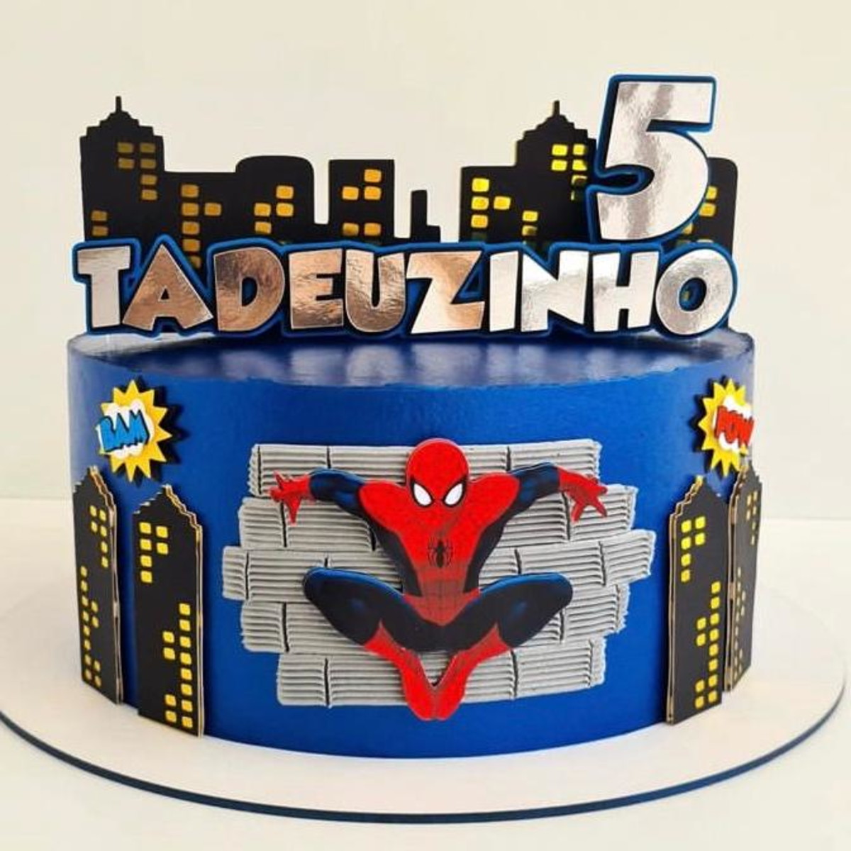 Arquivo De Corte Topo De Bolo Homem Aranha