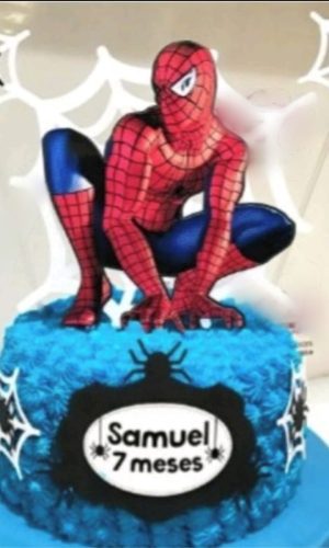 Arquivo de corte Topo de Bolo Homem Aranha - COD.: 706