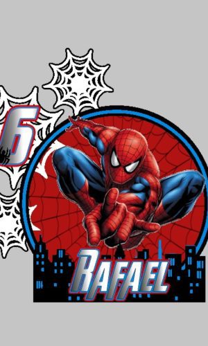 Arquivo de Corte Topo de Bolo Homem Aranha