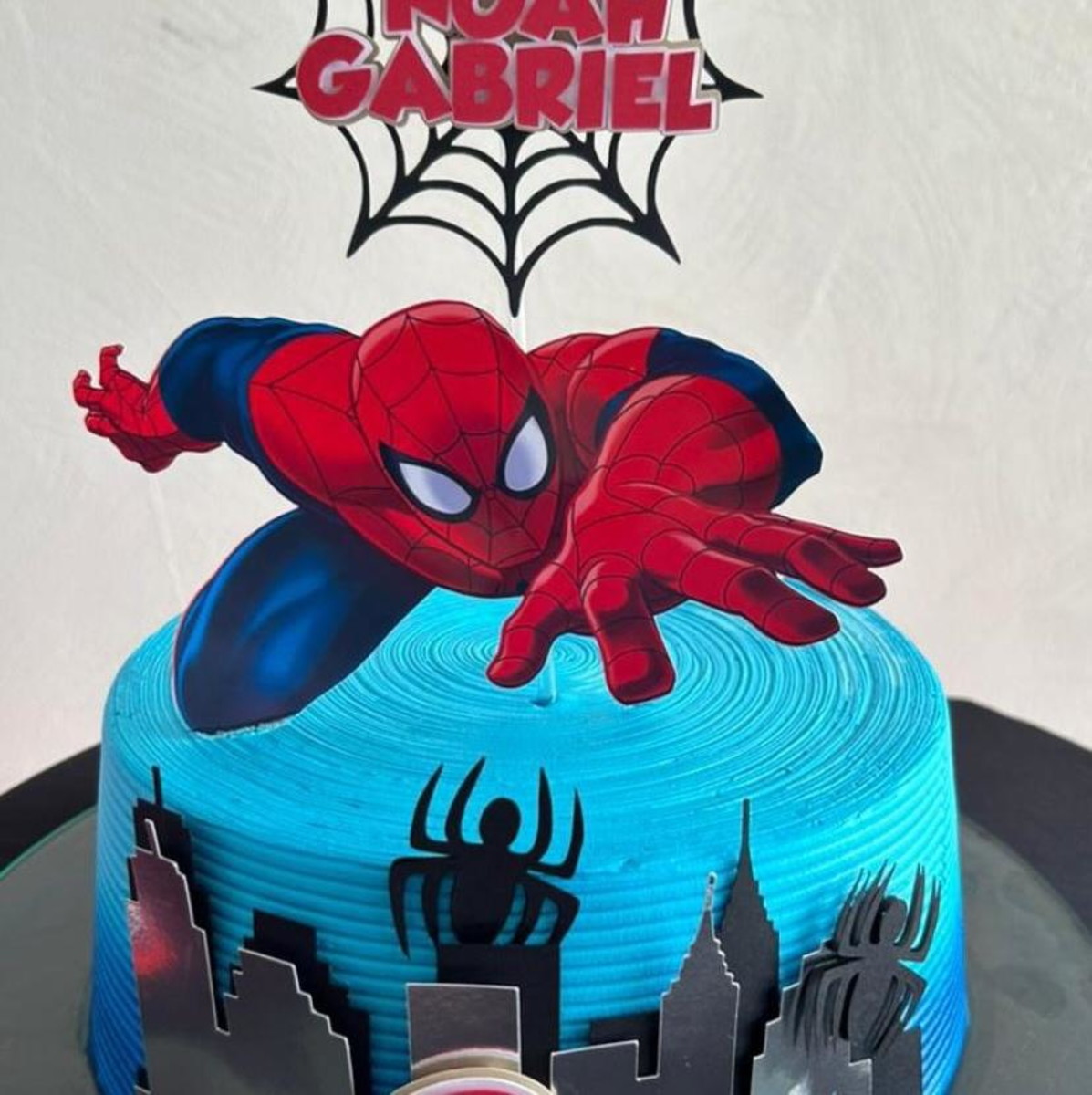 Arquivo de Corte Topo de Bolo Homem Aranha