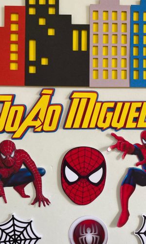 Arquivo de Corte Topo de Bolo Homem Aranha