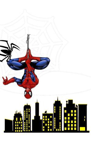 ARQUIVO DE CORTE TOPO DE BOLO HOMEM ARANHA