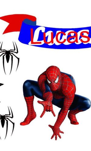 Arquivo de Corte : Topo de Bolo Homem Aranha - Studio.