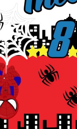 Arquivo de Corte Topo de Bolo Homem Aranha