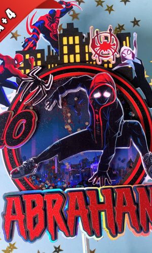 Arquivo de Corte Topo de Bolo Homem Aranha