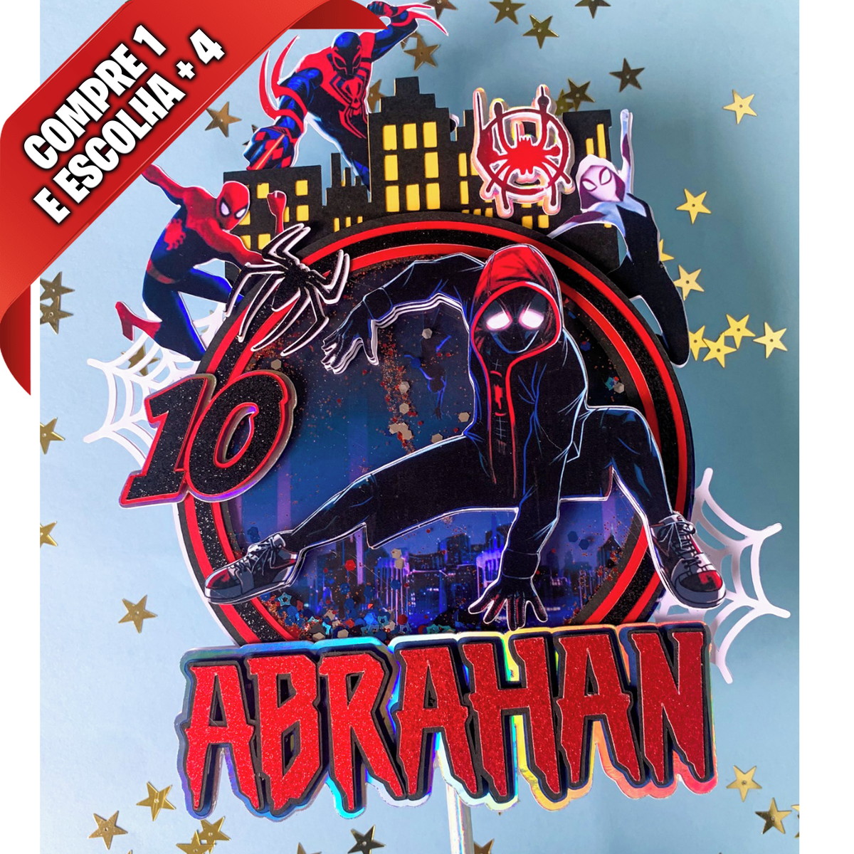 Arquivo de Corte Topo de Bolo Homem Aranha