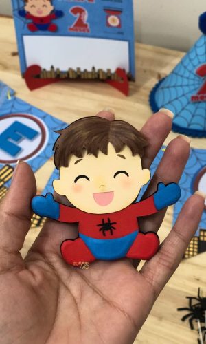 Arquivo de Corte Topo de Bolo Homem Aranha