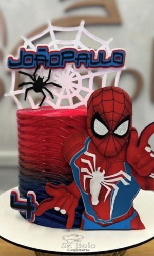 Arquivo de Corte Topo de Bolo Homem Aranha