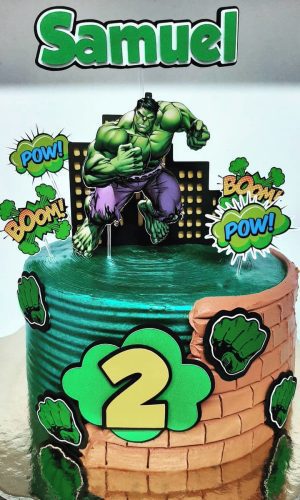 ARQUIVO DE CORTE TOPO DE BOLO HULK 2