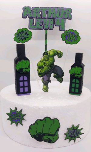 Arquivo De Corte Topo De Bolo Hulk