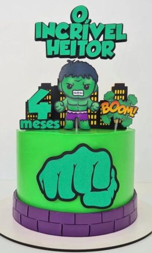 Arquivo De Corte Topo De Bolo Hulk