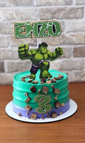 ARQUIVO DE CORTE TOPO DE BOLO HULK