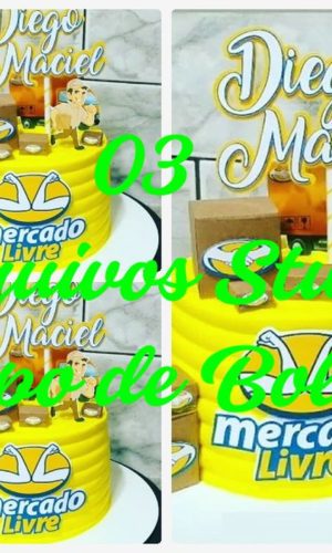 Arquivo de Corte Topo de Bolo - Mercado