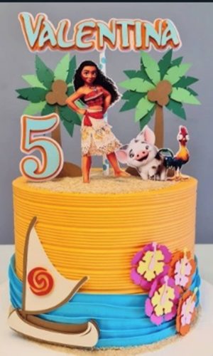 Arquivo de Corte Topo de Bolo Moana