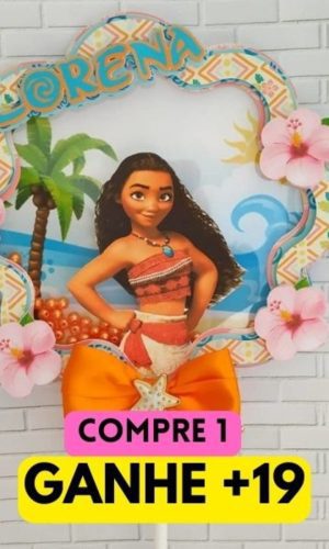 Arquivo de Corte Topo de Bolo Moana