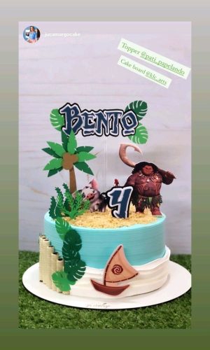 Arquivo de Corte Topo de Bolo Moana - Maui