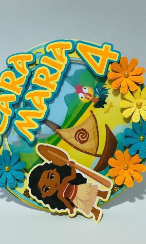 Arquivo de Corte Topo de Bolo Moana