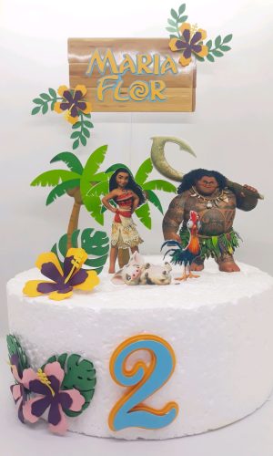 Arquivo De Corte Topo De Bolo Moana