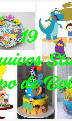 Arquivo de Corte Topo de Bolo - Mundo Bita