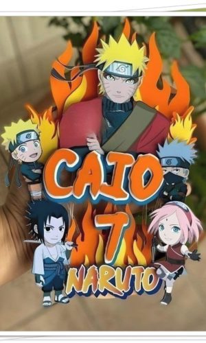 Arquivo de Corte Topo de Bolo Naruto