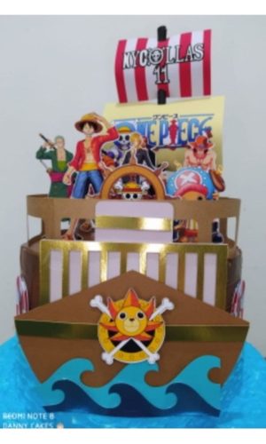 Arquivo de Corte - Topo de Bolo (one Piece) 1